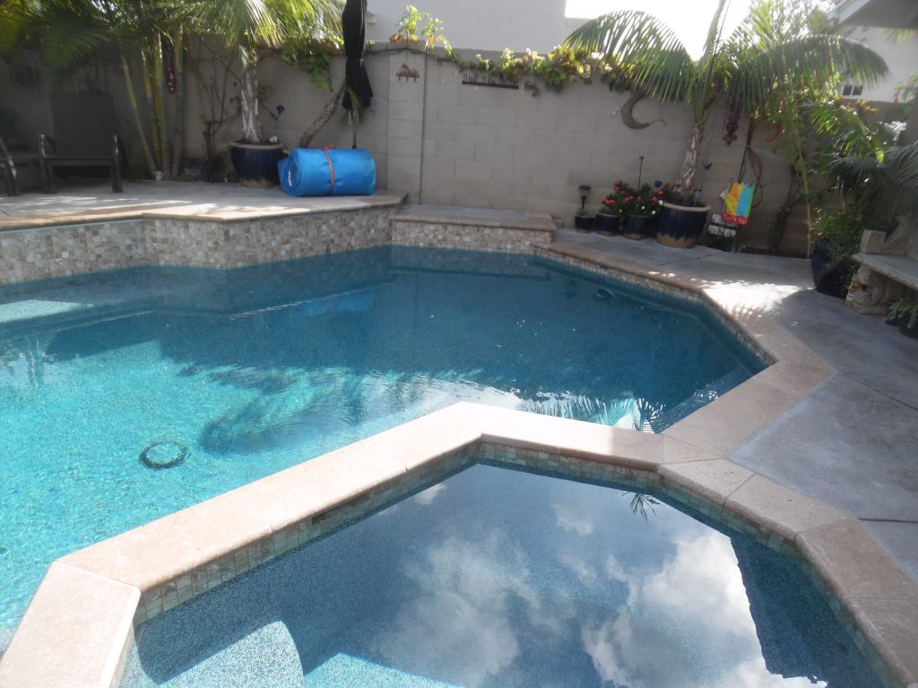 Natural Stone Coping Alan Smith Pools Pool Surface Topaz Gemstone With Abalone Tile Master