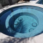 Hancrete Bullnose Omaha Tan Light Sandblast, light tan bullnose coping, precast bullnose coping