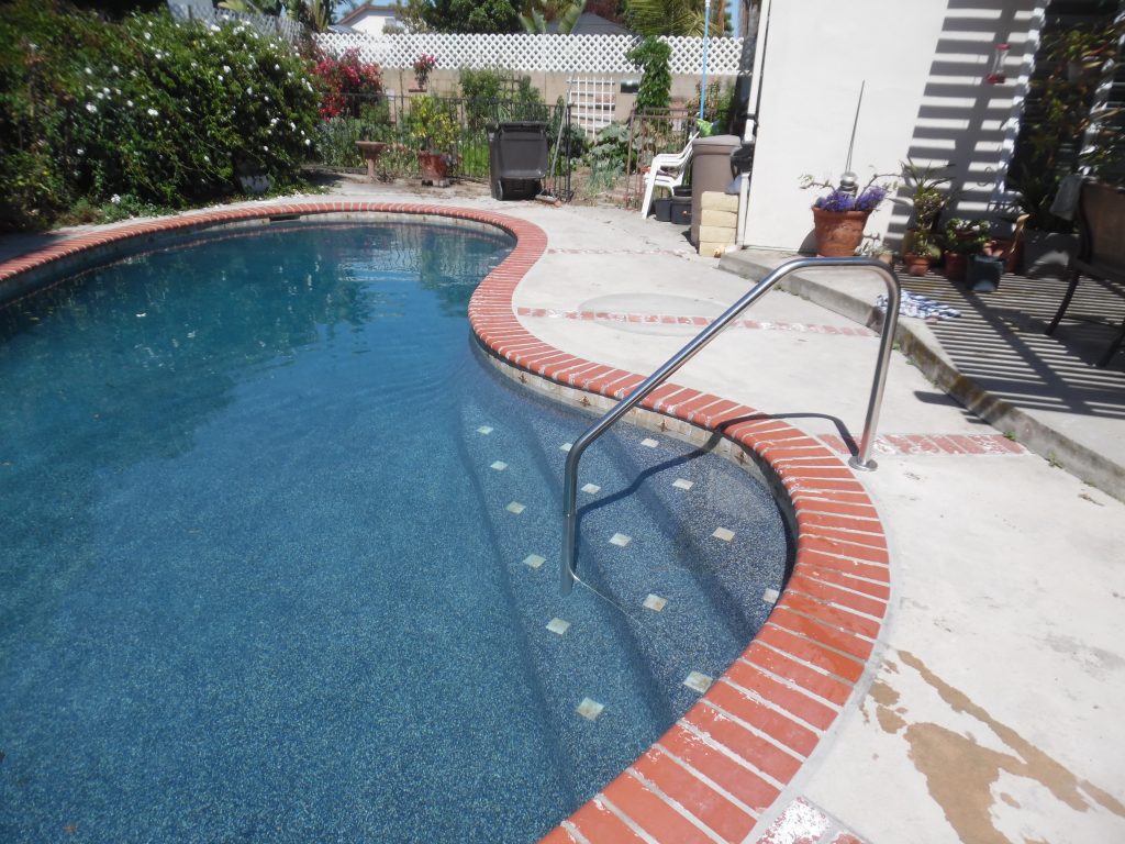 Trim Tile and Spotters | Alan Smith Pool Plastering & Remodeling