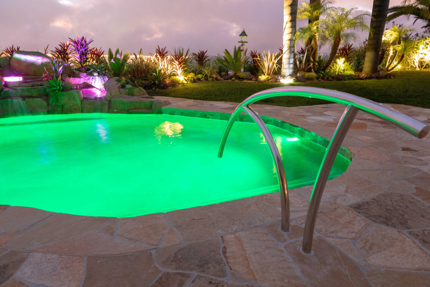 Pool Handrails | Pool Slides | Alan Smith Pools