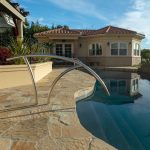 Flagstone coping