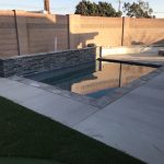 Spool waterfeature stack stone