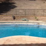 pool sand color coping orco mediterranean crystal blue microfusion