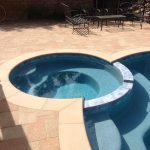 pool sand color coping orco mediterranean crystal blue microfusion