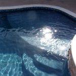 pool spa baja bench