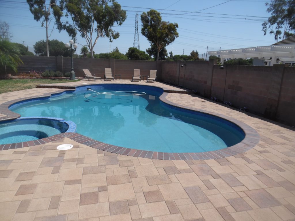 Brick Coping Alan Smith Pool Plastering & Remodeling