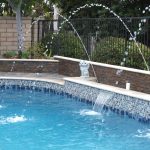 pool deckjets a sheet feeder raised bond beam