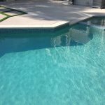 Pool and raised bond beam